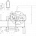 Кран шаровой разборный трехсоставной стяжной конструкциитфланцевый Dn100 Pn100 12Х18Н10Т 11нж45п