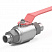 Кран шаровой разборный двухсоставной штуцерно-ниппельный Dn20 Pn16 09Г2С 11лс45п